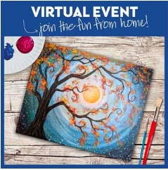 VIRTUAL EVENT! PAINT AT HOME!